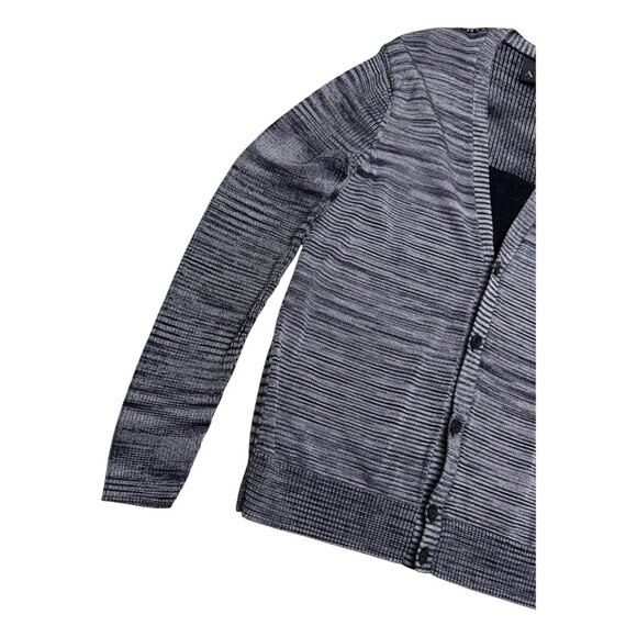 ARMANI EXCHANGE Luxury Designer Stretch Casual Cardigan Sweater Mens Medium - Picture 6 of 6